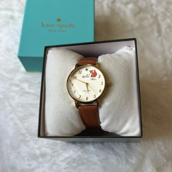 Kate Spade “Wild One” Fox Watch (RARE) - Picture 3 of 11